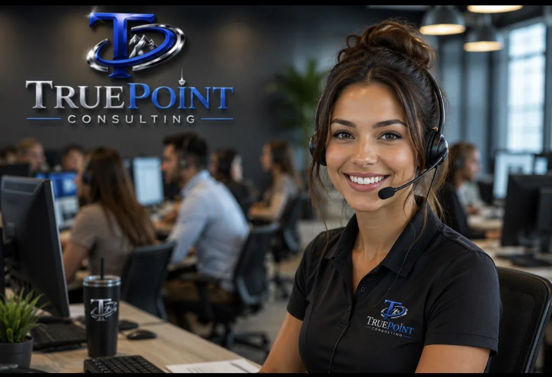 TruePoint U.S.-based support team member assisting a merchant